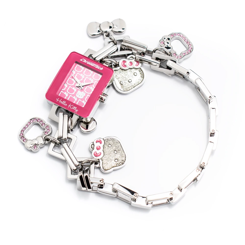 Reloj Analógico Hello Kitty para Mujer de Cuarzo con Correa de Acero Inoxidable CT6323L-13M