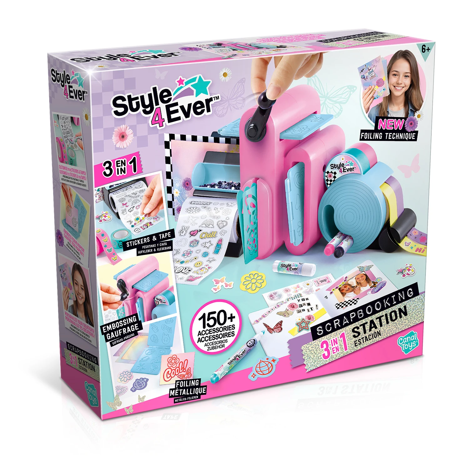 Canal Toys Súper Taller De Decoración 3 En 1 Scrapbooking - Imagen 3