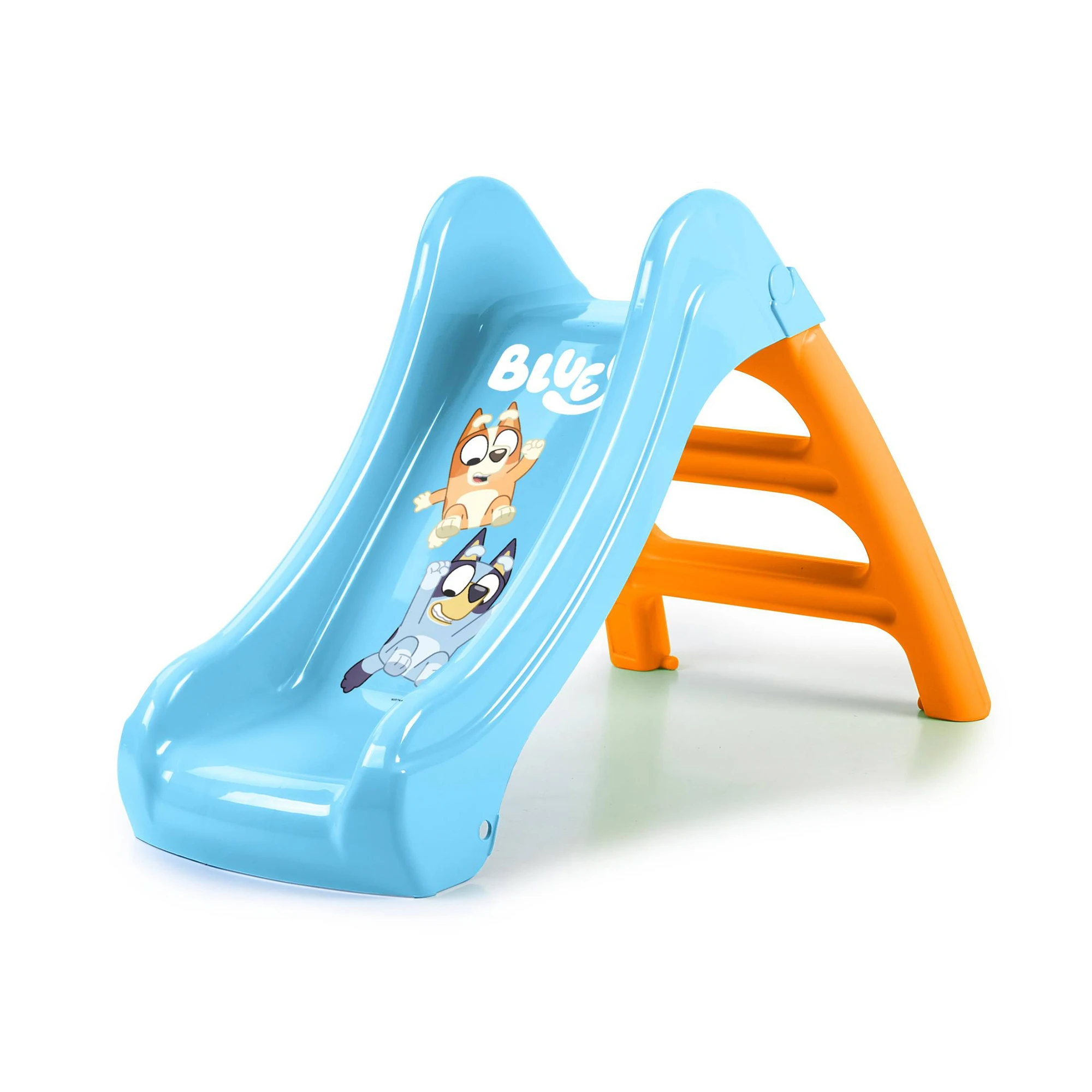 Feber - first slide bluey, small size children's slide, with hose opening to become a water slide, for boys and girls from 1 year old, famosa (feu10000)