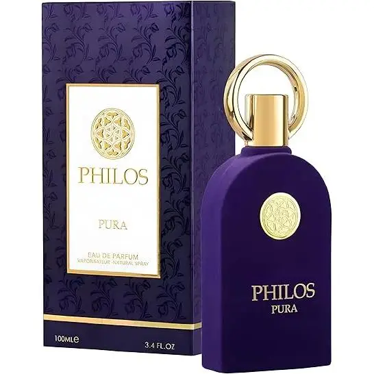 Maison Alhambra Philos Pura EDP 100ml | Perfume Unisex | Aroma Fresco, Afrutado y Almizclado