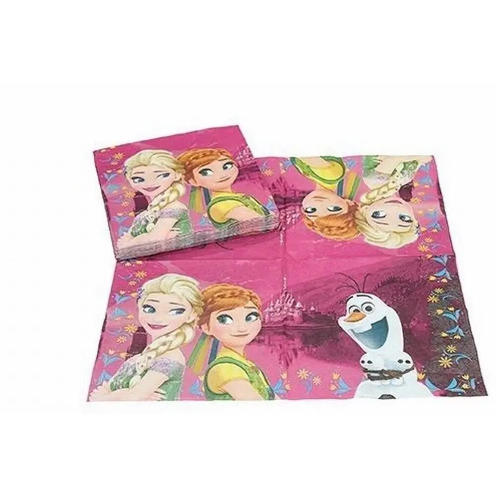 Colorbaby - Frozen Pack 16 Servilletas Desechables 33 Cm - Calidad Premium