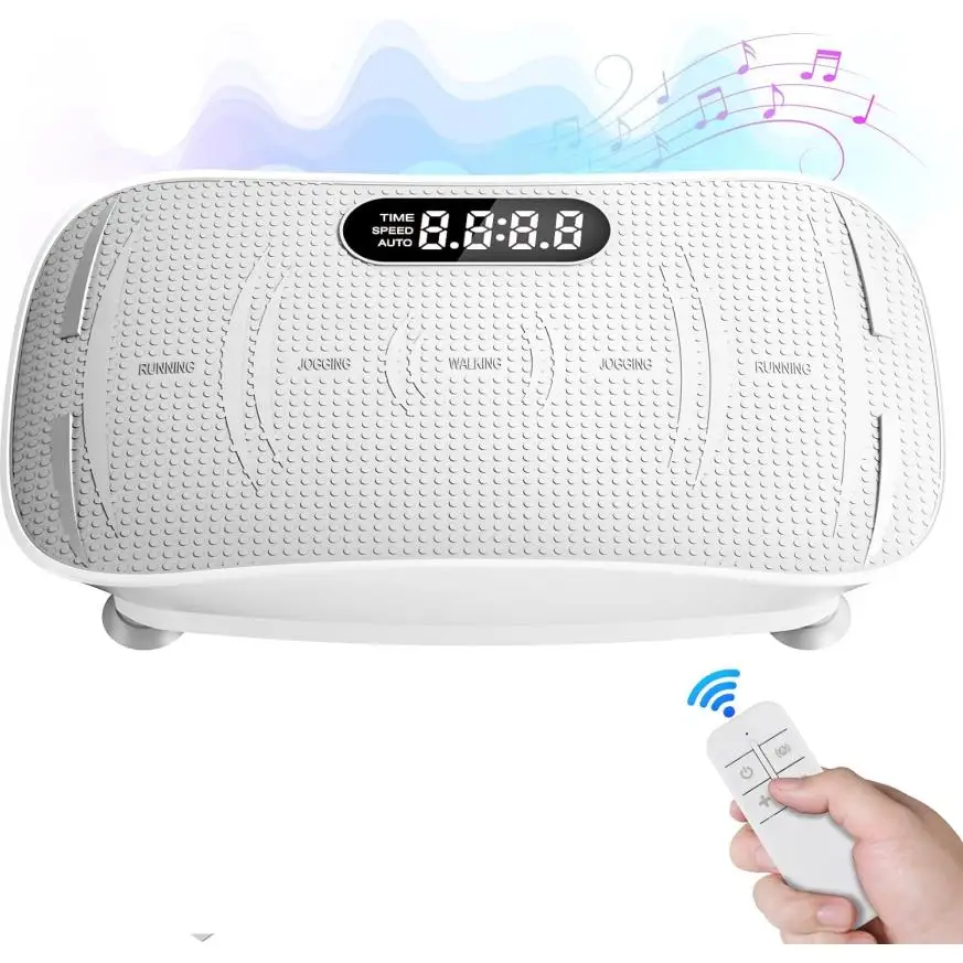 Máquina De Ejercicios De Placa De Vibración, Máquina De Drenaje Linfático 150W, Placa De Potencia De Fitness, Tablero De Pérdida De Peso, Plataforma Vibratoria De Fitness, Gimnasio En Casa Agitador