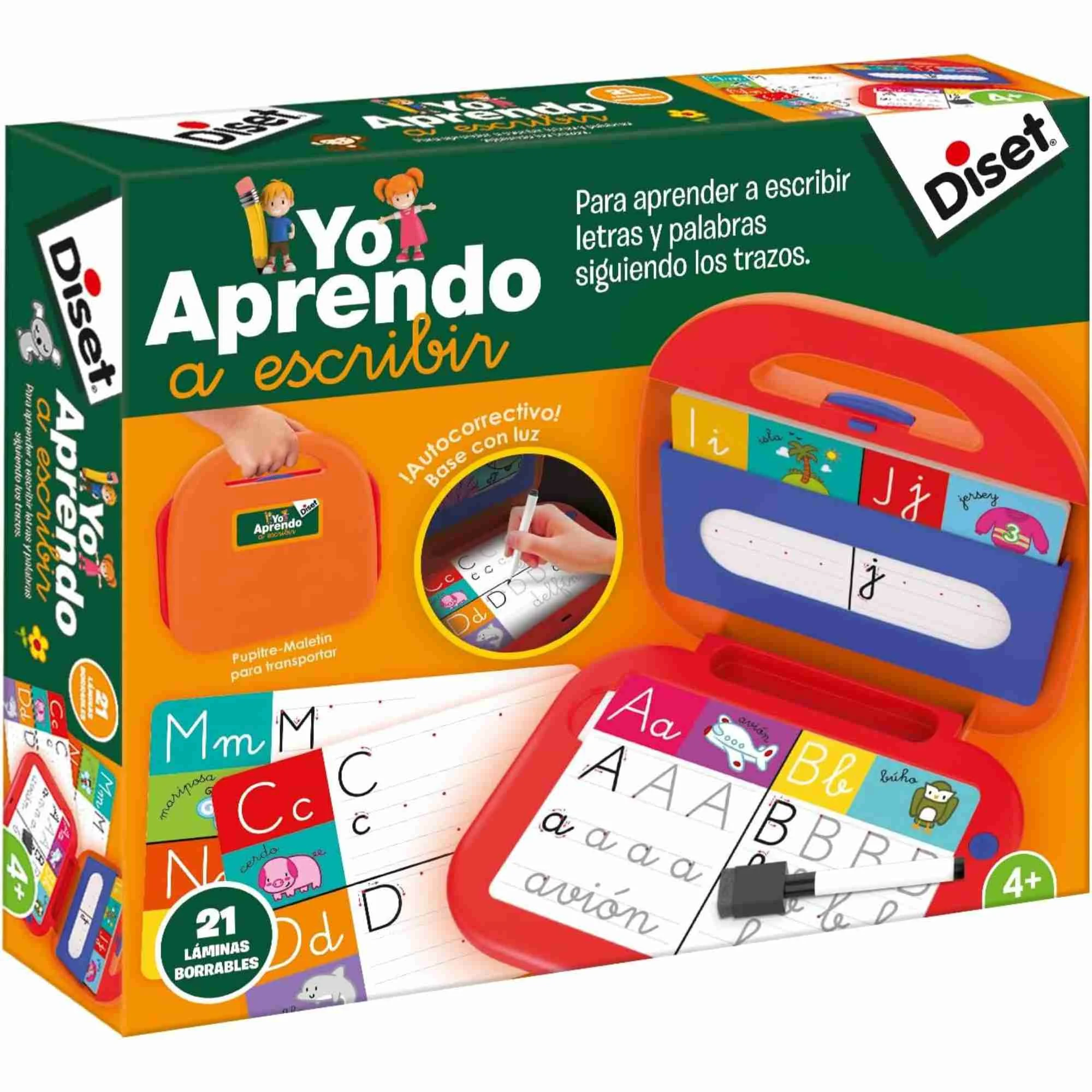 Diset Yo Aprendo a Escribir Diset - Juego Educativo Niños 4 Años | Motricidad Fina