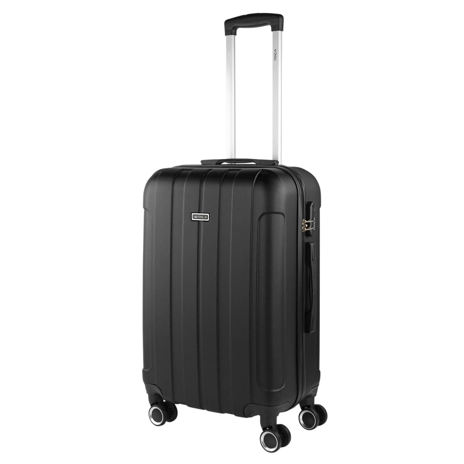 Itaca - Maletas De Viaje Medianas - Maleta Mediana 4 Ruedas - Maletas Medianas De Material ABS. Maletas Viaje Ligeras - Maleta De Viaje  Rígida Candado De Combinacion 771160