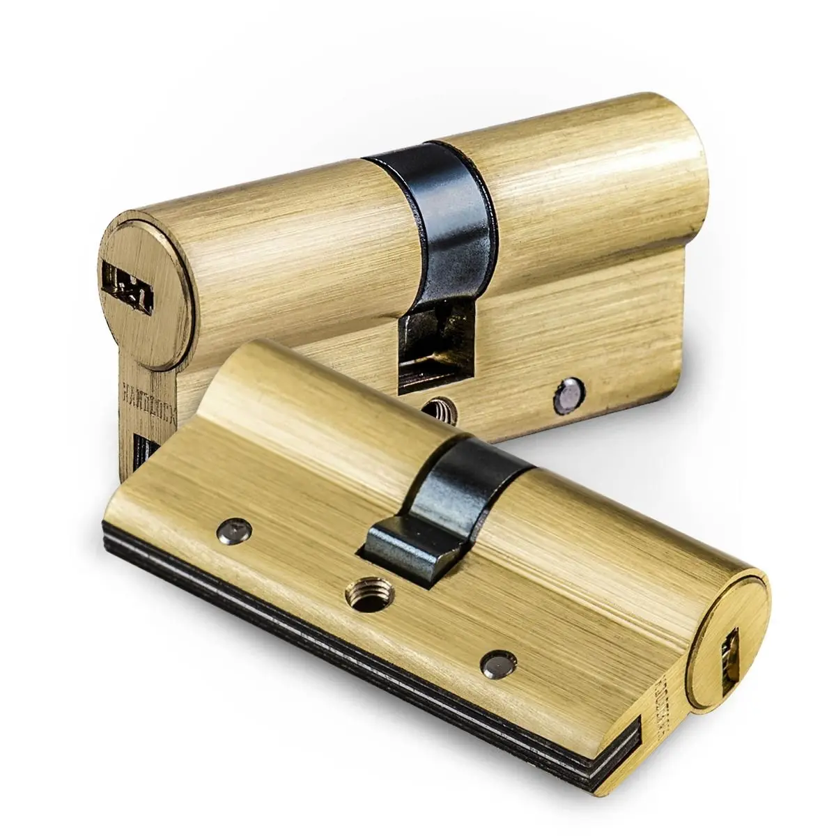 Cilindro de Seguridad HANDLOCK R15 – Níquel o Latón – Alta Protección Antirrobo - Varias Medidas