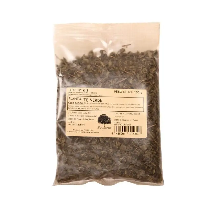 Té Verde 100gr Ecofarm - Saludable y Rico en Antioxidantes