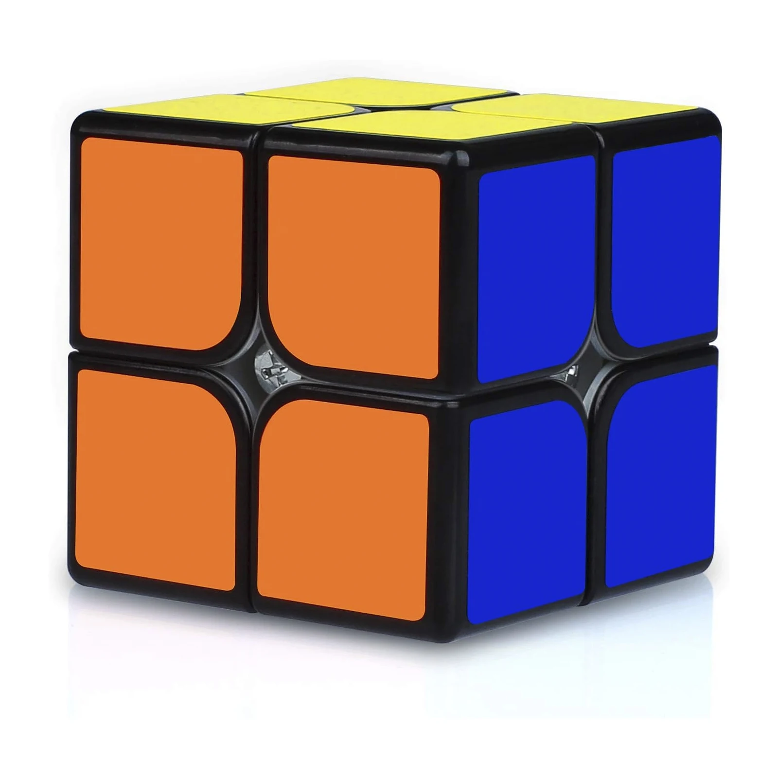 Cubo Magico 2x2, Magic Cube 2X2 Speed Cube Cubo de Velocidad 2x2x2 Cubo Magico Smooth Magic Puzzle Cube Regalo de Juguetes Educativos Brainteaser para Niños Niñas Adultos