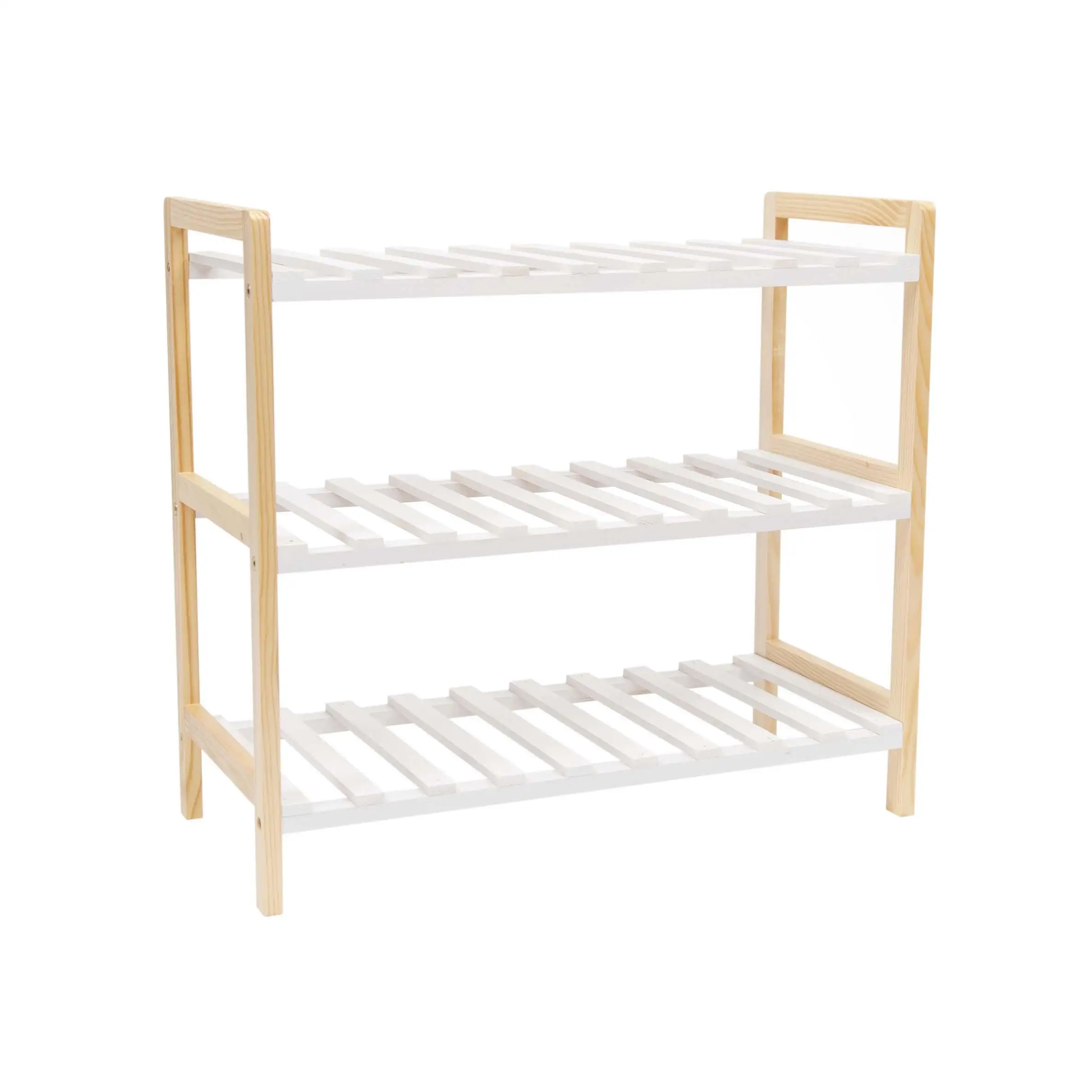 Estantería Zapatero de Madera The Secret Home - Organizador para Entrada - Mueble Estrecho y Bonito - Resistente y Ligero