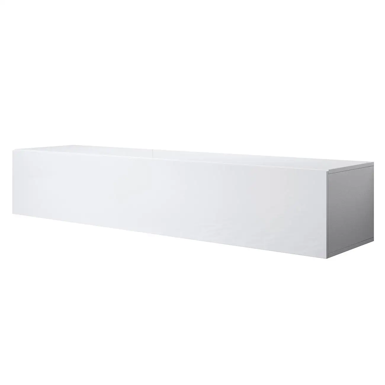 MB Muebles Bonitos - Mueble TV, Ancho 160cm, Colgante, Patas 2cm o 12cm, Más Colores, Modelo Luke H2