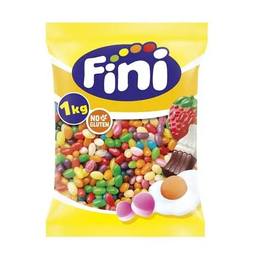 ALUBIAS FINI 1kg - Deliciosas gominolas en forma de alubias con sabor a frutas - ¡Disfruta de esta maravillosa golosina!
