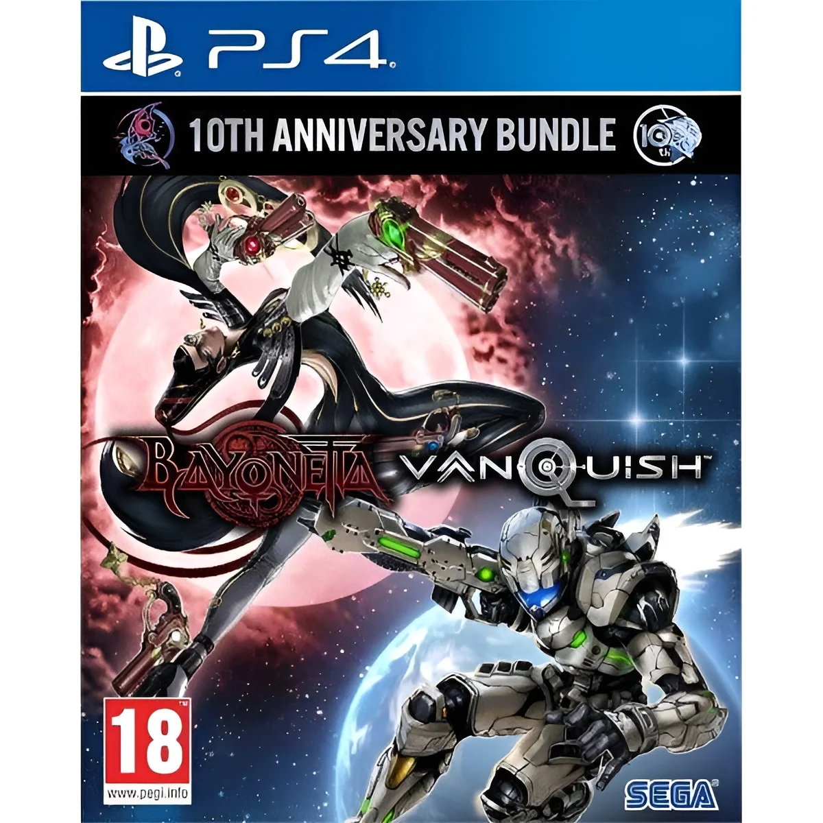 Bayonetta & vanquish 10th anniversary - ps4 - new sealed - pal spain - ps4 games playstation video games