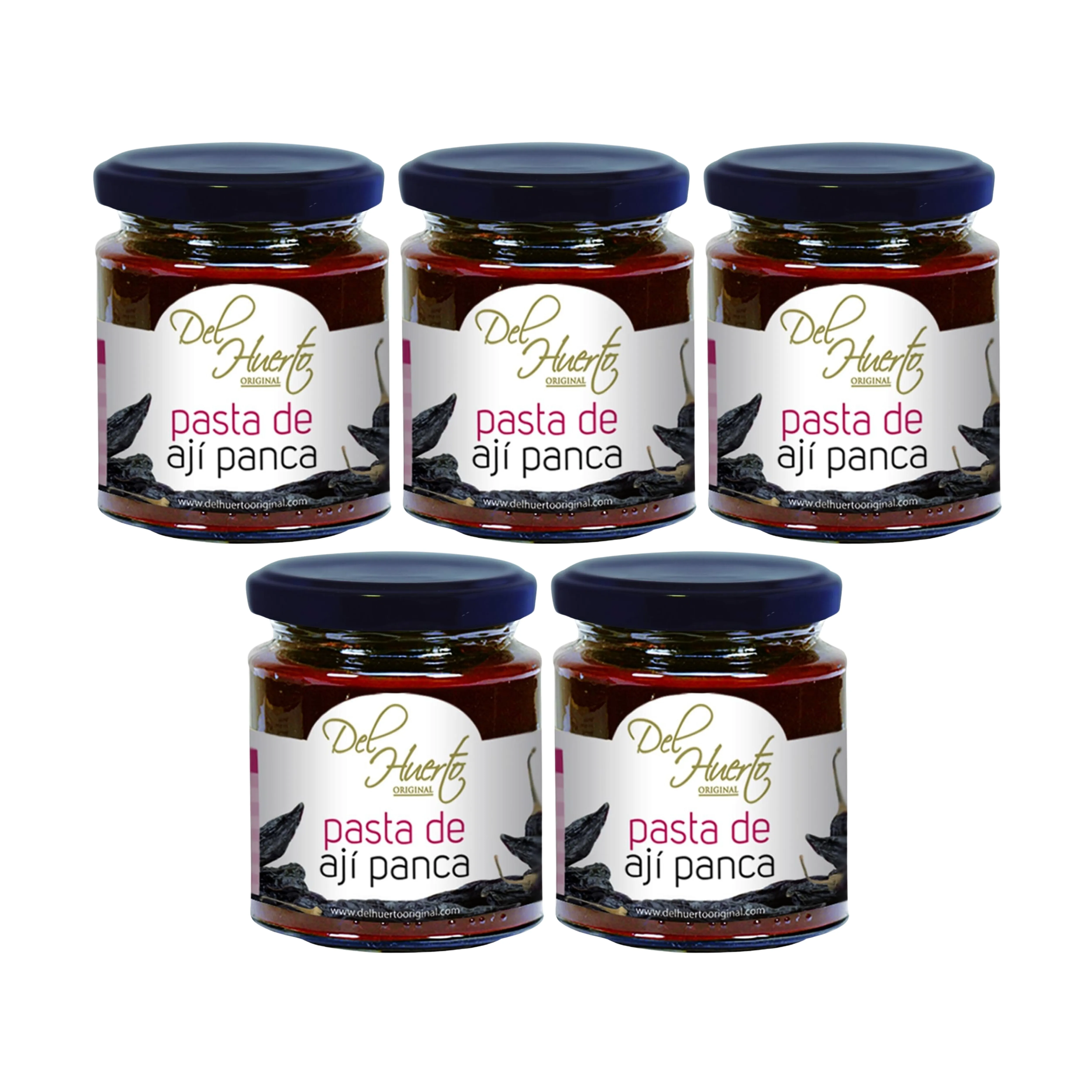 PASTA DE AJI PANCA . 212G.DEL HUERTO .ALTA CALIDAD