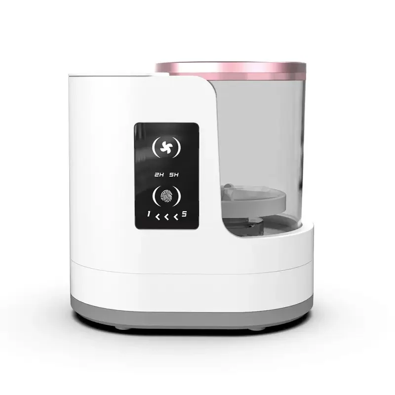 Limpiador de brochas de maquillaje eléctrico recargable, máquina limpiadora de brochas rápida y práctica, herramienta de limpieza ABS automática