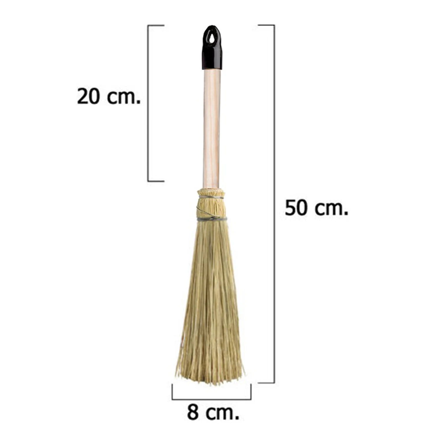 SANCO STORE - WOLFPACK LINEA PROFESIONAL Escoba Para Chimenea y Ascuas 50 cm.