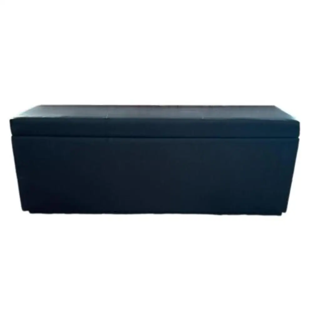 Rudeca Arcon Puff Ordenación Almacenaje – Chocolate – 120 x 45 x 35 – Polipiel – Muebles y Electrodomesticos Contreras