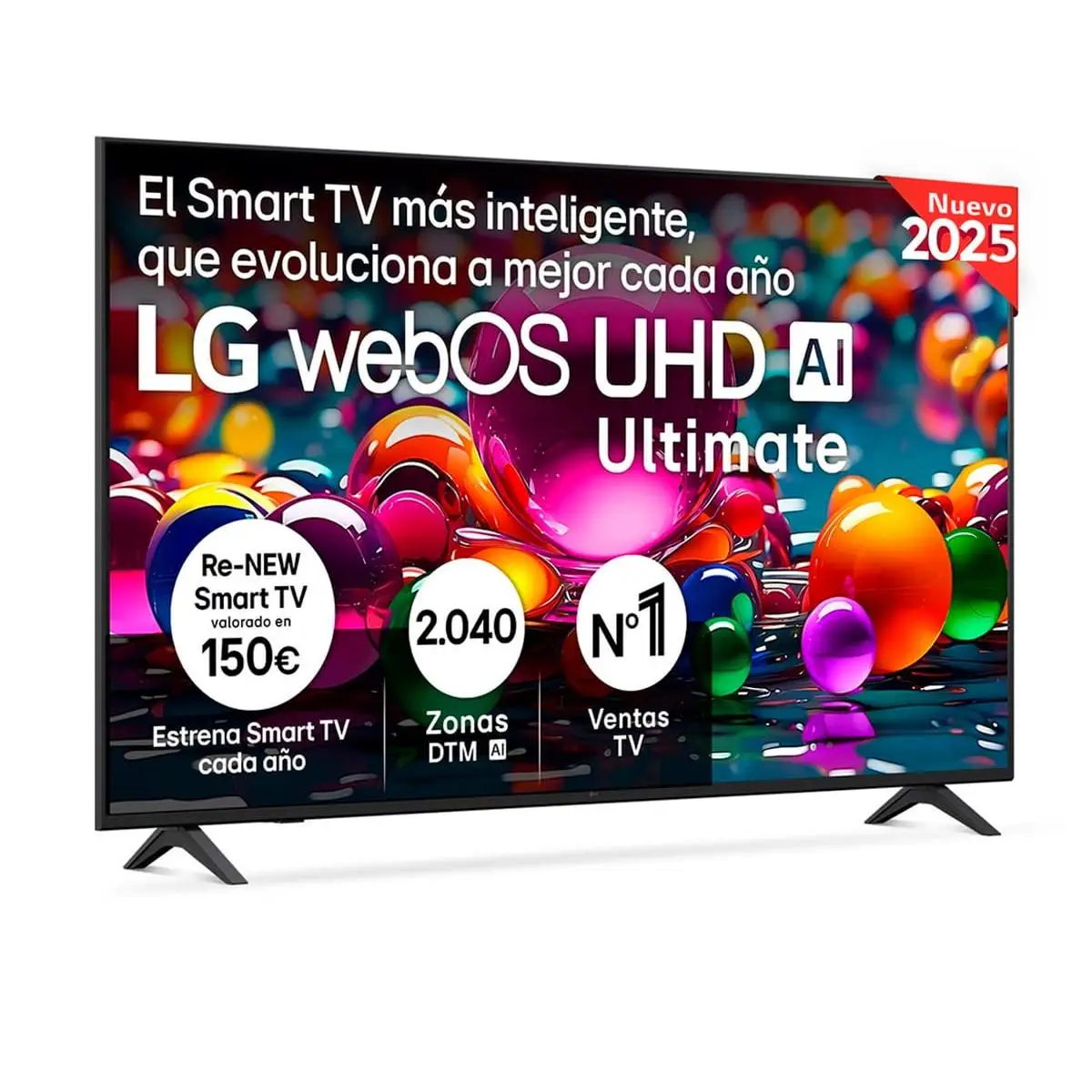 LG UHD Ultimate AI UA75 / Televisor Smart TV 43" LED UHD 4K HDR