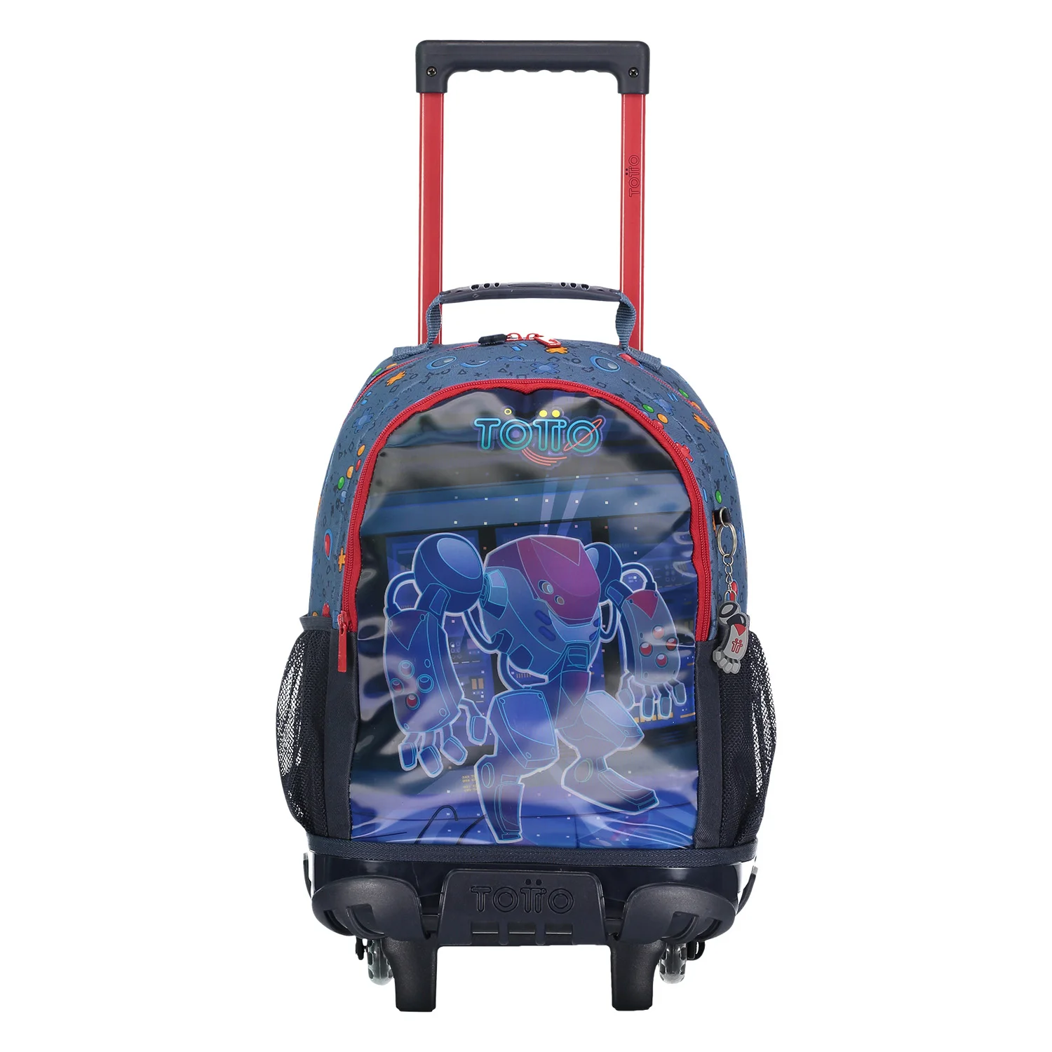 Totto Mochila infantil ruedas  Material: Poliéster 29 x 42 x 17 cm
