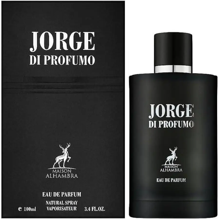 Perfume árabe Jorge di Profumo Maison Alhambra Lattafa 100ml ,Perfume de hombre oriental, Fragancia masculina , Top ventas 2024
