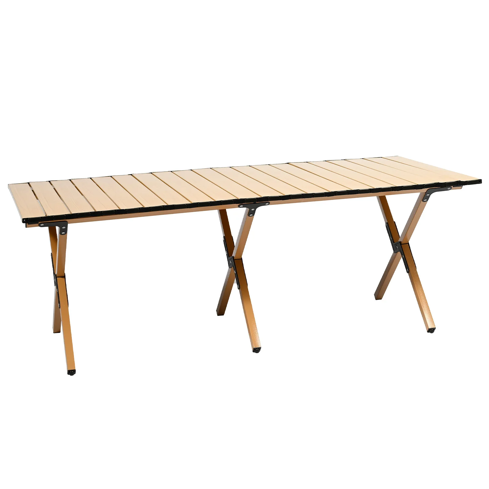 Mesa Plegable De Camping,Mesa Plegable de Aleación de acero al carbono, Mesa Portátil Plegable con Carga de 50 kg,116x60x41cm,Mesa Multiusos con Bolsa de Transporte, para Picnic, Camping al Aire Libre