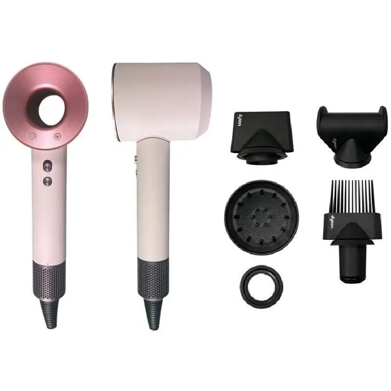 SET Completo Secador Moldeador de Pelo 5 en 1 con Aire Caliente – Secador y Rizador Profesional