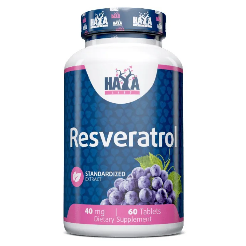 HAGUE LABS Resveratrol 40 mg. - 60 Tabs.