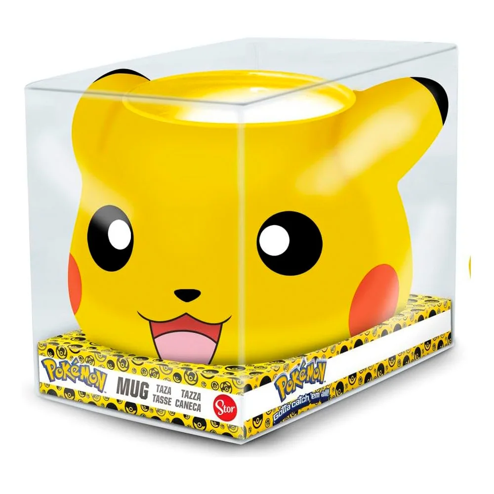 3d pokemon pikachu ceramic mug - stor - special mug - pikachu mug - pokemon mug - nintendo