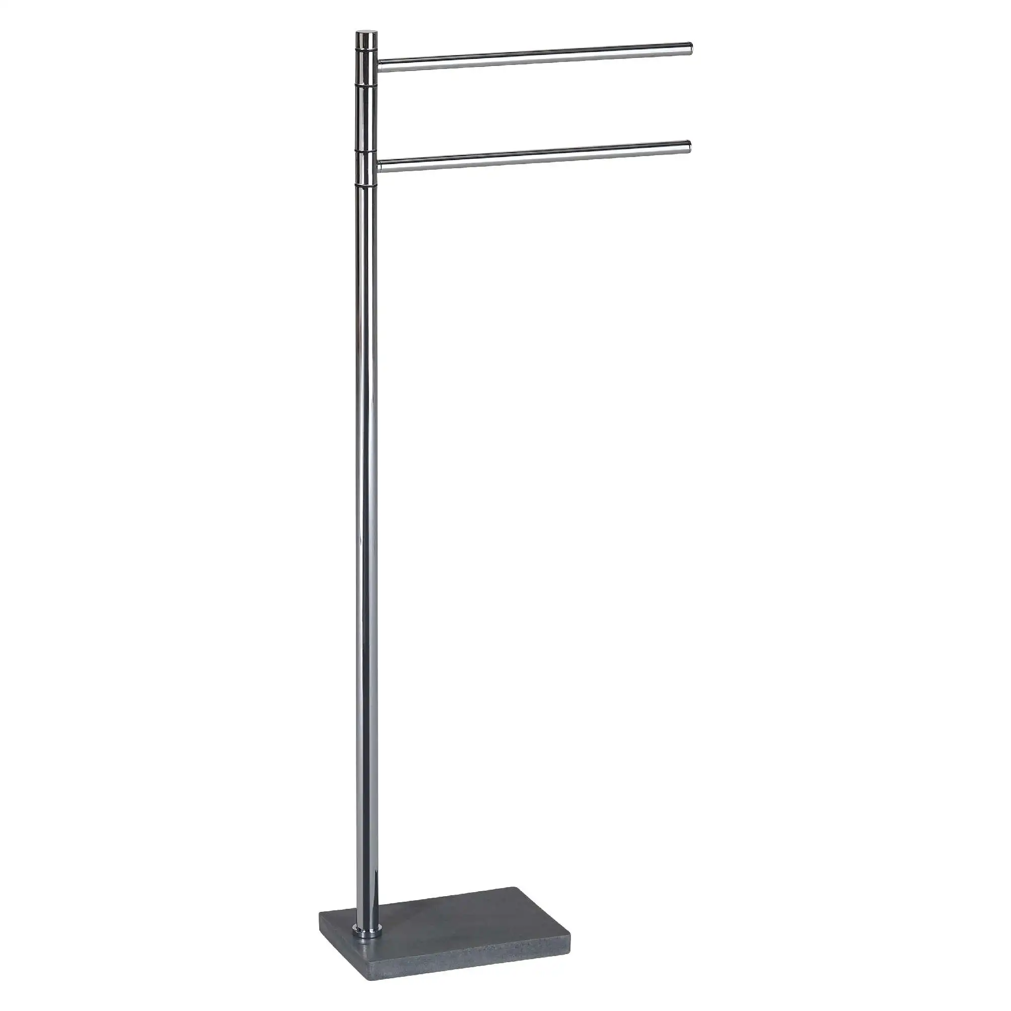 TOALLERO DE PIE TRILLY CROMO-GRIS