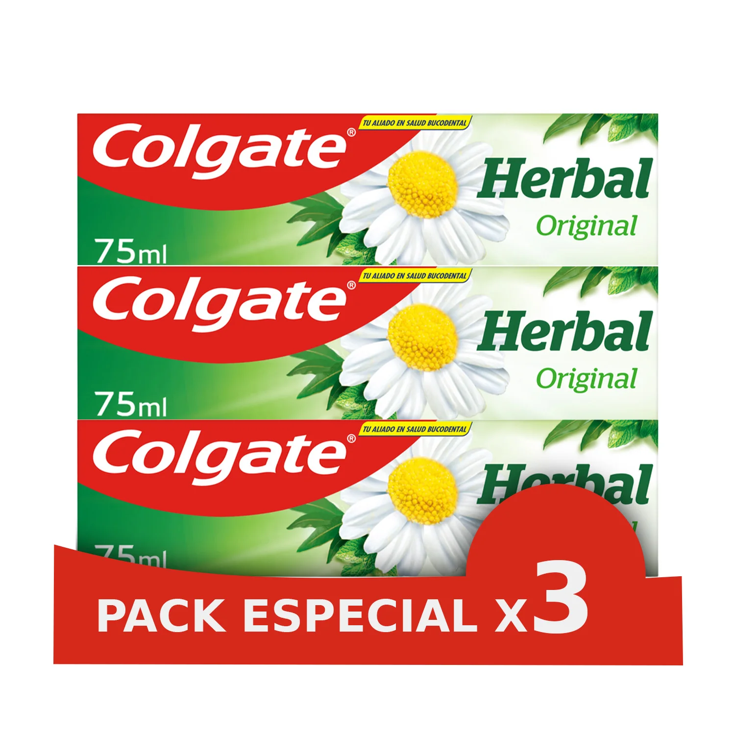 Pasta de dientes Colgate Herbal con extractos de plantas 75ml