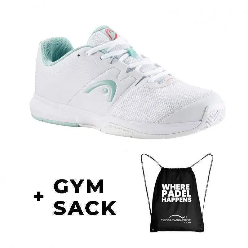 White women's Head Revolt Court sneakers