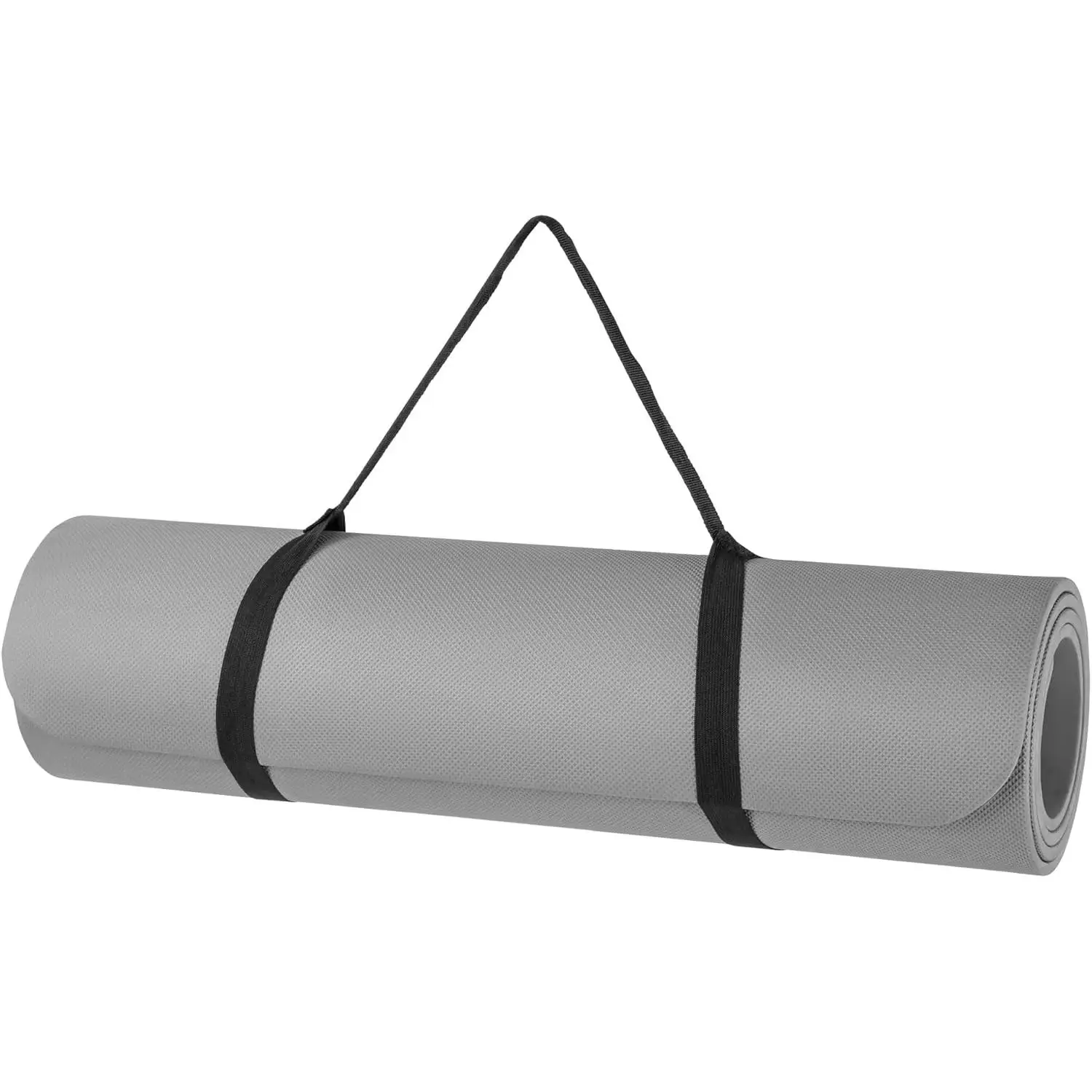 T-LoVendo Esterilla de Yoga Antideslizante con Funda y Correa | Colchoneta de EVA Ecológico Reciclable y sin latex para Pilates Fitness Estiramientos y Meditación | 183x61cm Gruesa, Ligera, Reforzada