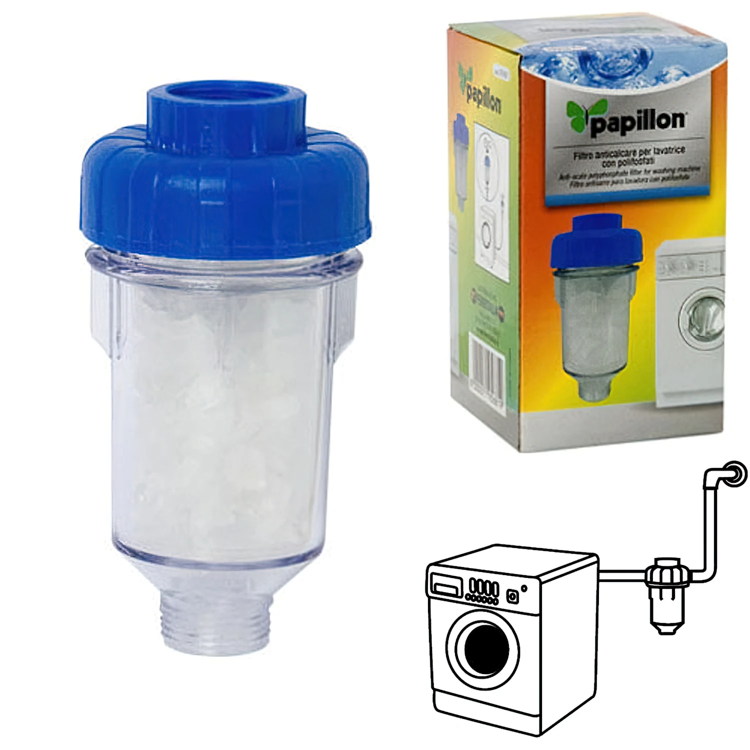 SANCO STORE - MAURER Filtro Agua Para Lavadora Directo De Polifosfato