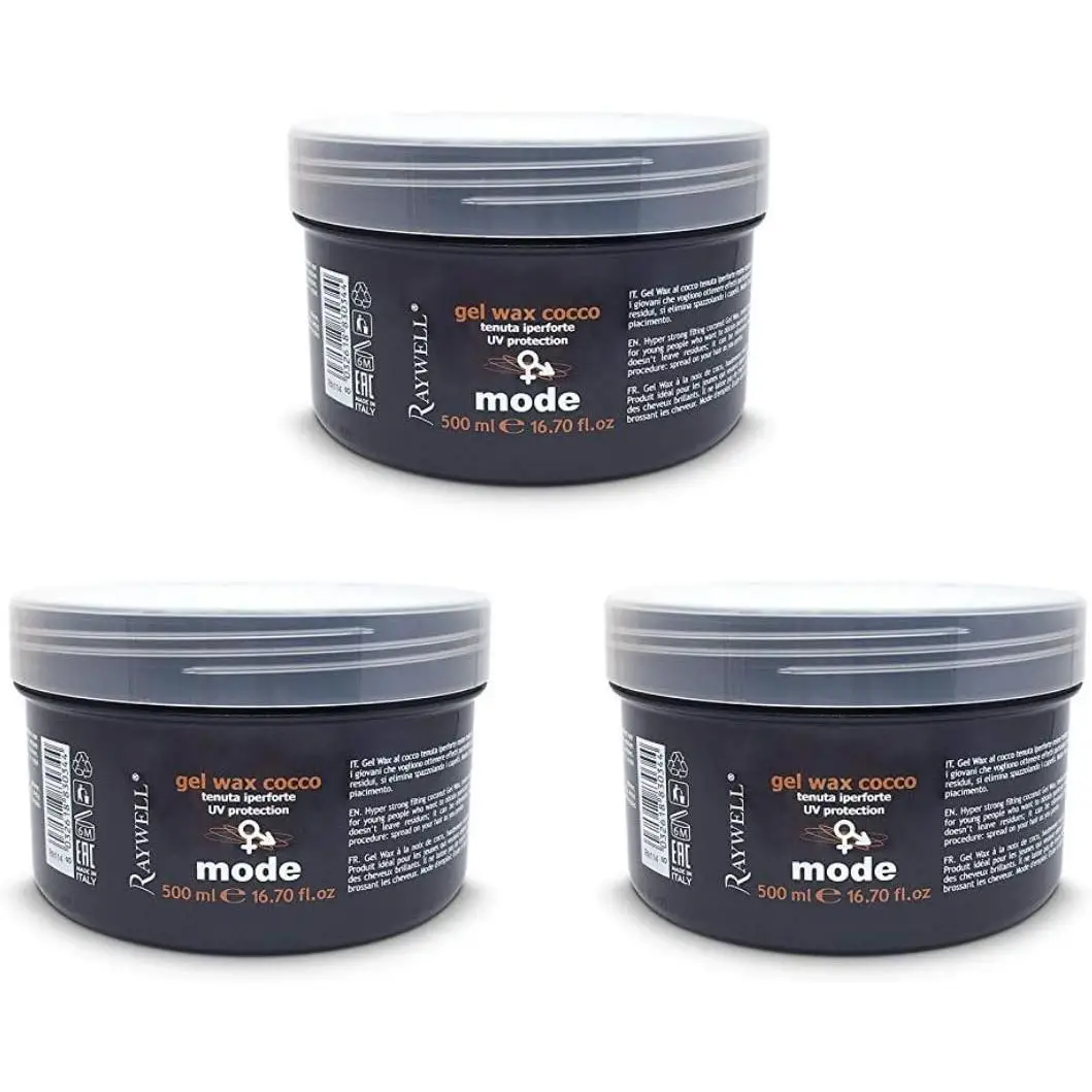 Raywell Gel Wax Cocco-Lote de 3 Unidades 500 ml
