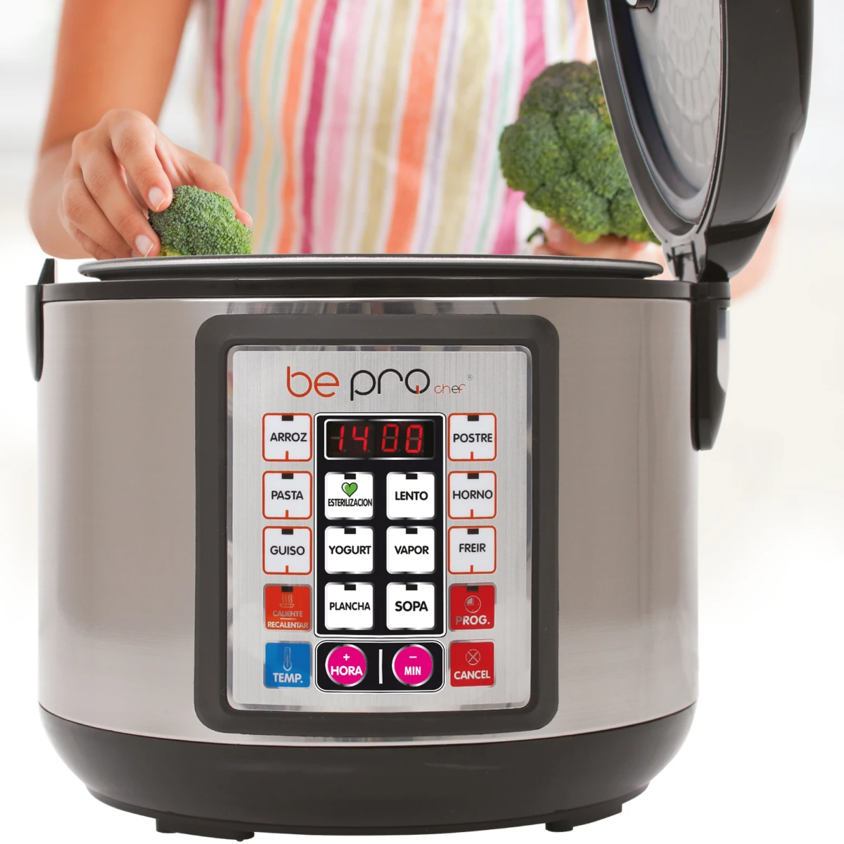 Beprohome bepro chef premier plus avant 14 menus 5l programmable kitchen robot