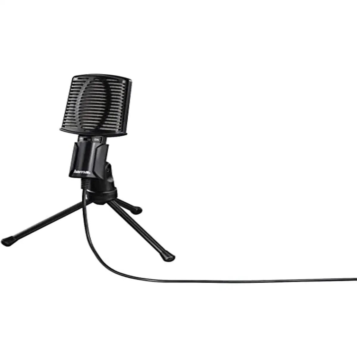 Hama Micrófono Mic-USB Allround para PC y Ordenador portátil, USB