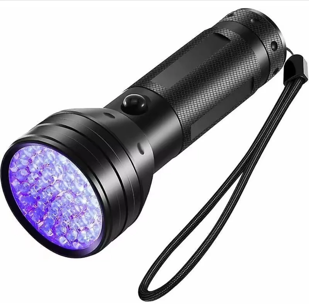 1 Pc 51 Led 395Nm black light flashlight Uv flashlight Uv dog urine Detector cat pet stains and chinches-BP
