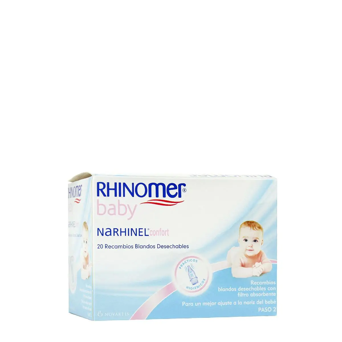 Narhinel spare parts nasal aspirator 20 units