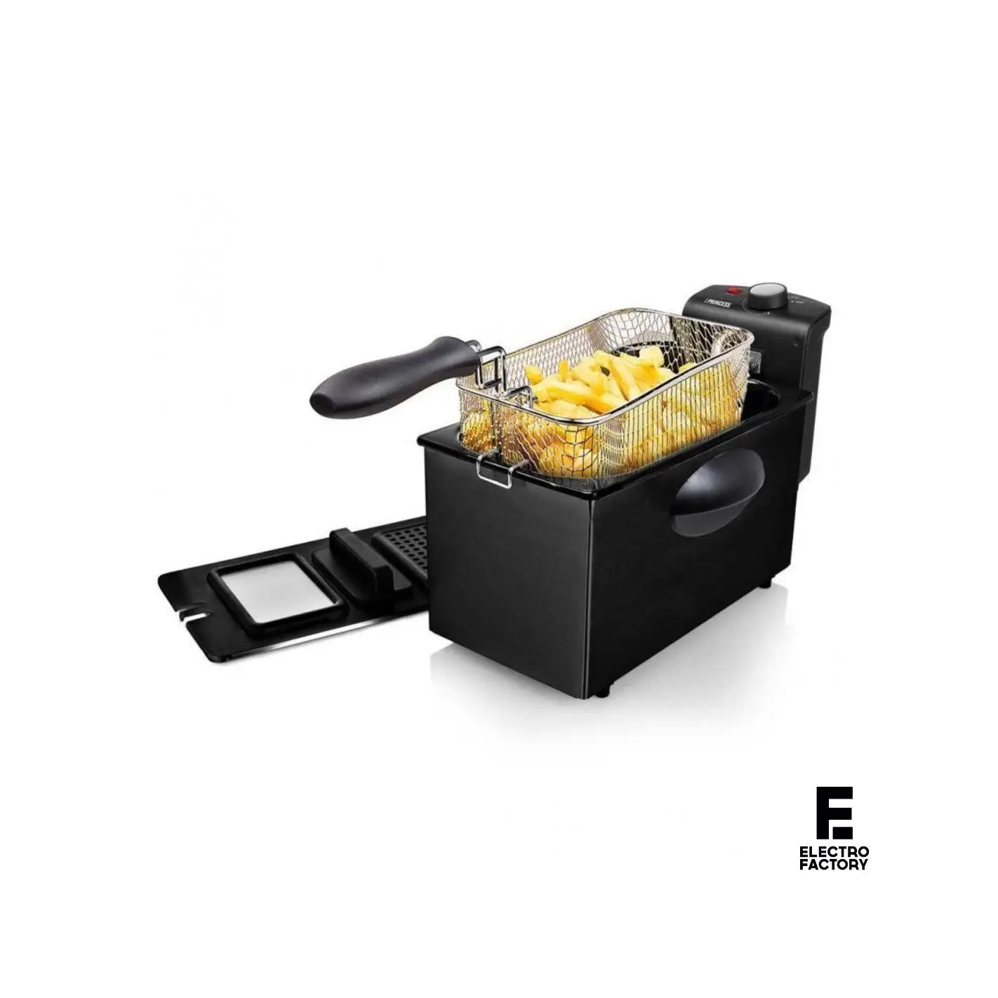 FREIDORA DE ACEITE PRINCESS 182731 3 LITROS 2000W NEGRO