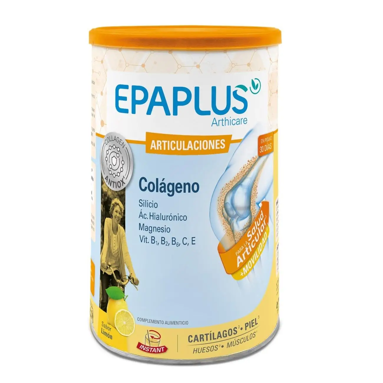 Epaplus Colágeno con Silicio Limón 325 gr