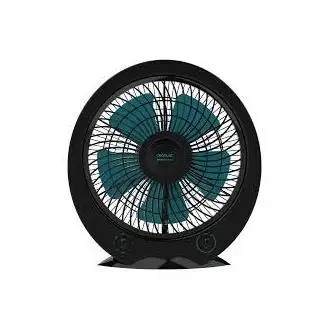 Cecotec 4603 energy 4500 Power Box Black floor fan with 45 W 12 inch 3 speed silent timer simple use and maximum safety.