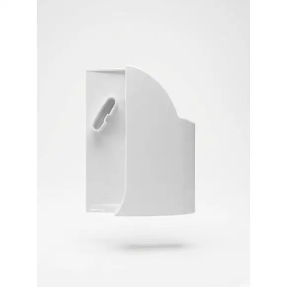 Soporte Izquierdo Blanco para Estante Botellero de Frigorífico FAGOR | Código Original: FA2V002A6 | Compatible con Modelos 2FC48XS, 3FC48NFCXS, FFA8865N