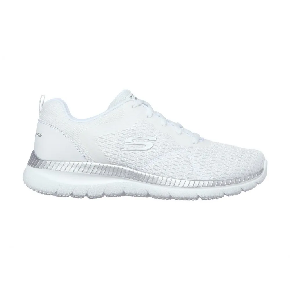 Zapatillas deportivas mujer SKECHERS 12607 WSL DEPORTIVO CORDON WHITE/SILVER 36585 25I