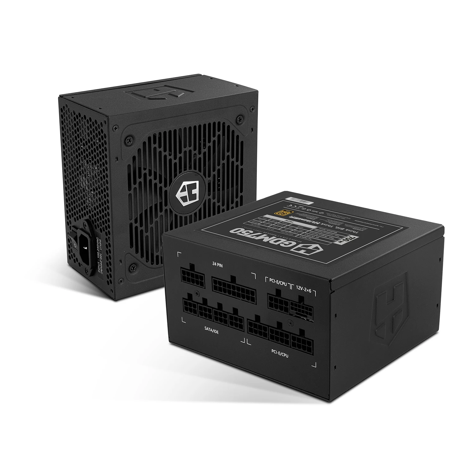 NOX Xtreme Products Hummer GDM 750W Gold – Fuente de alimentación Modular ATX 3.1 80 Plus Gold, Ventilador silencioso 120 mm, PCIe 5.1, eficiencia 90%, Cables Planos Extra Largos