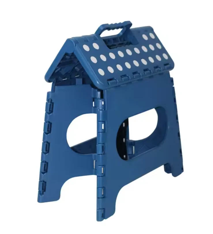 Folding PVC Stool for Kids 29x22x27 cm, lightweight and portable with anti-slip rubber points for stability, perfect for multi-use at home or outdoors. #4