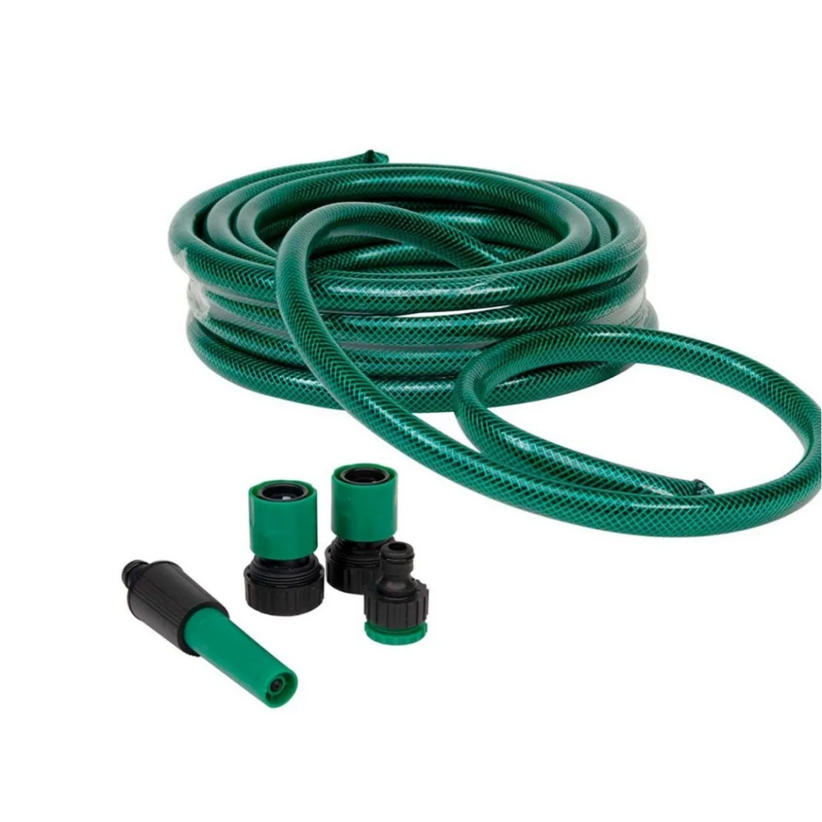 ZYLX SHOPPING – Set Manguera de Jardín 1/2" | 10m, 15m, 20m, 25m o 30m | Kit con Conectores para Riego Exterior