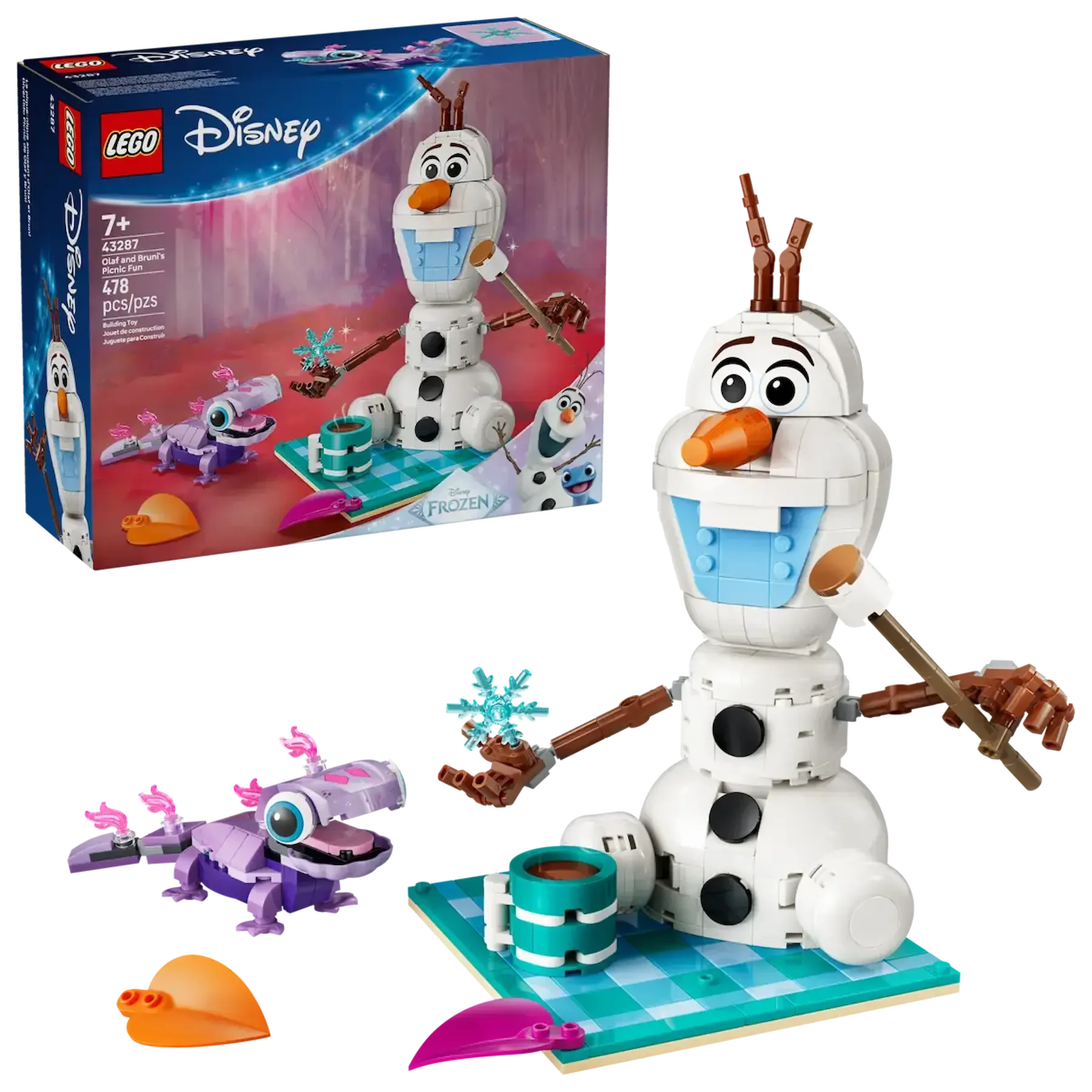 LEGO LEGO Disney Frozen Divertido Pícnic de Olaf y Bruni (43287)