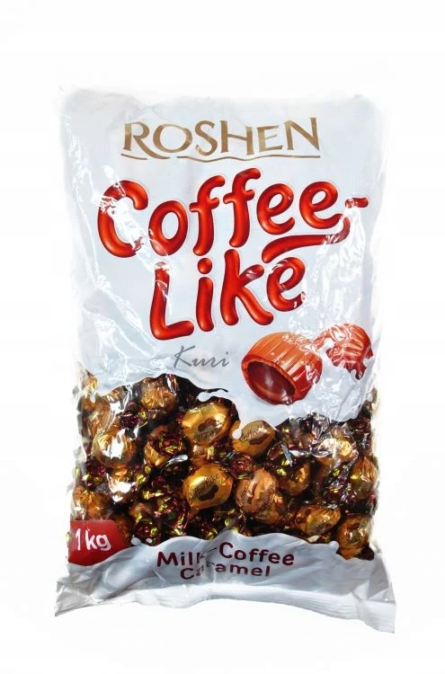 Roshen - creamy filled coffee candies - 1 kilo bag