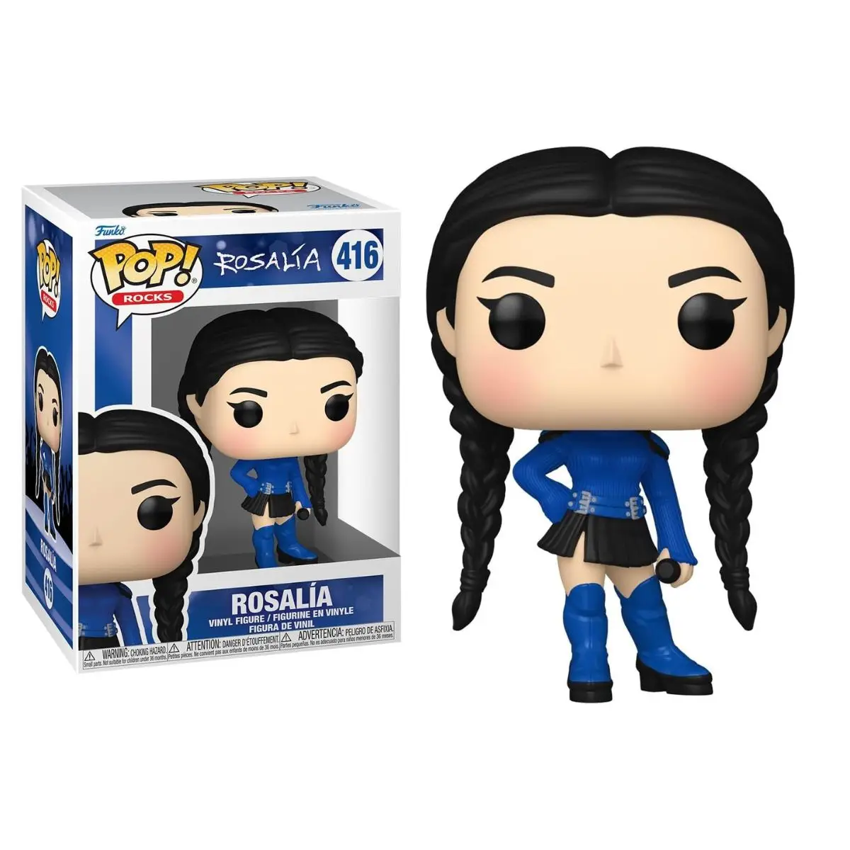 FUNKO POP! ROCKS: ROSALÍA - MOTOMAMI TOUR, 75405, Nº416, PRODUCTO CON LICENCIA OFICIAL