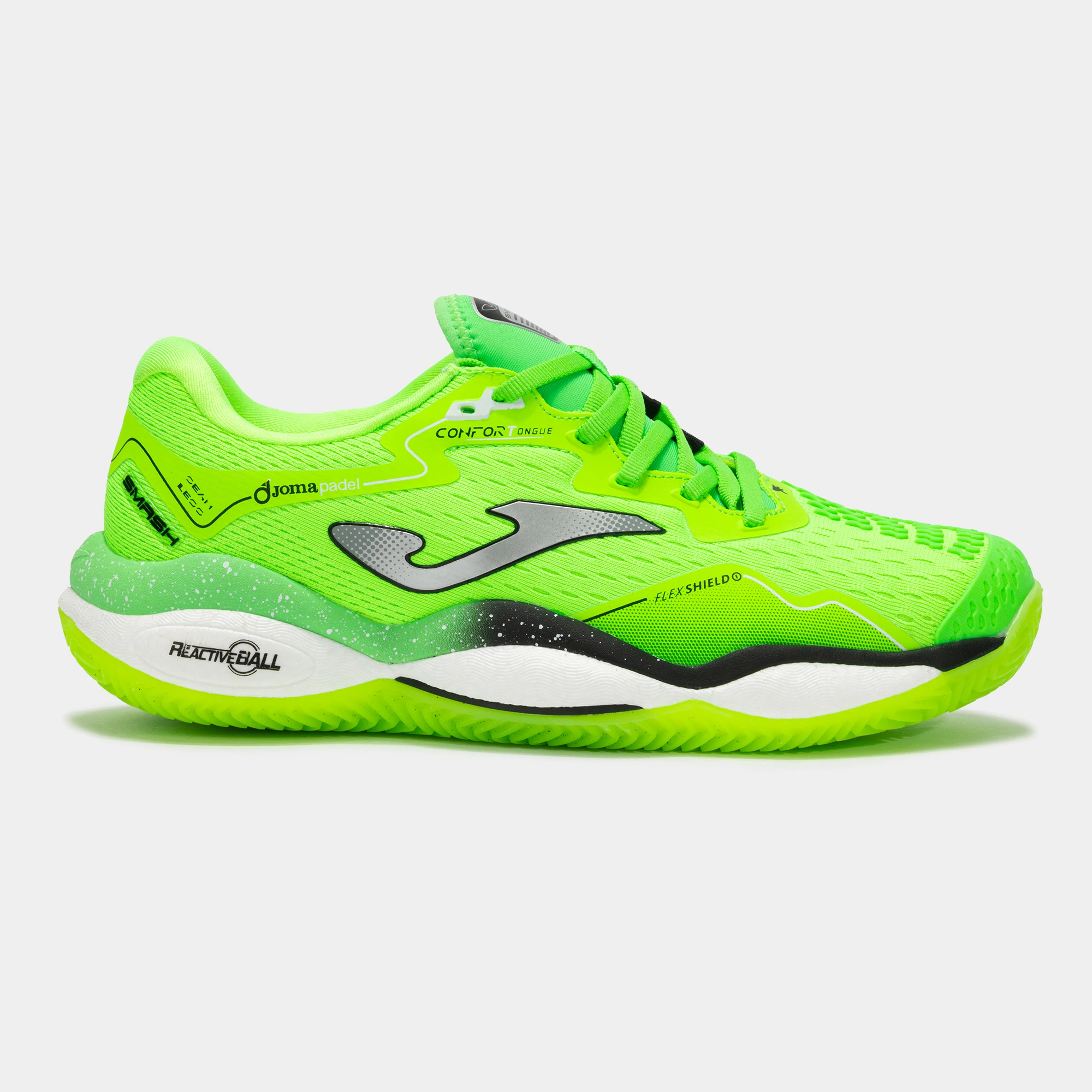 Zapatillas Joma Smash 2511 Fluor Green - zapatillas de pádel
