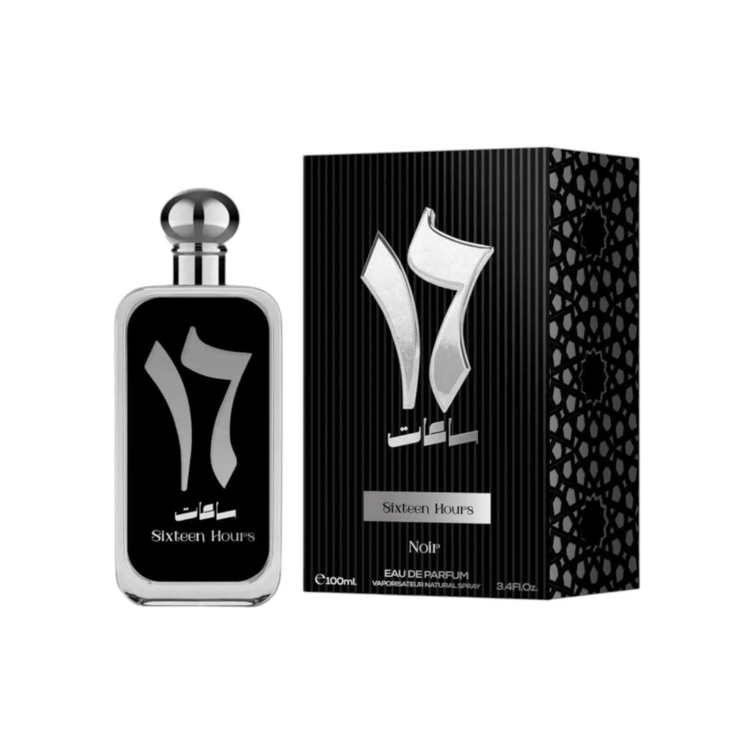 Sixteen Hours Noir 100ml - Perfume para Mujer Árabe de Afaq, misterioso, sofisticado, exótico