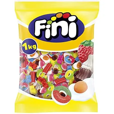 Fini Mini Mix Brillo 1kg - Gominolas de Brillo Suave y Sabor Intenso